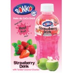 Bonko Drink - Strawberry with Coconut Pieces 24 x 320ml